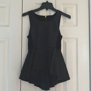 Vintage lamb leather top